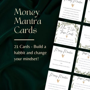 Carte Mantra Denaro
