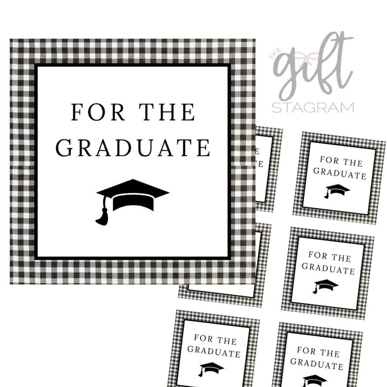 Happy Graduation Gift Tag | DIGITAL DOWNLOAD | Grad Gift Tag ...