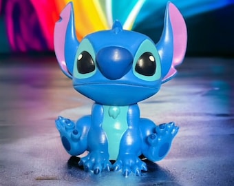 3D Printed & Hand Painted Stitch