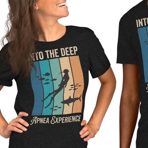 Naudic Into the deep Apnea / Freediving Experience Unisex-T-Shirt