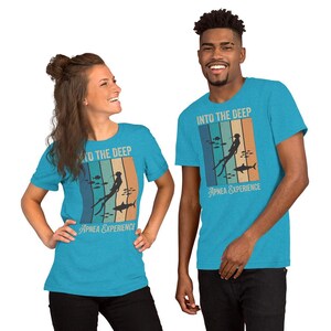 Naudic Into the deep Apnea / Freediving Experience Unisex-T-Shirt