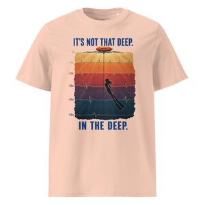 Fridyknings-T-shirt – Den är inte så djup | Ocean T-shirt | Ekologisk bomull 180 g/meter bild 17
