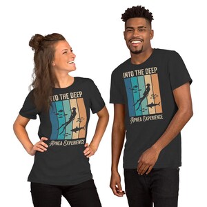 Naudic Into the deep Apnea / Freediving Experience Unisex-T-Shirt