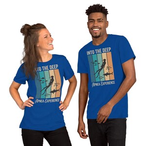 Naudic Into the deep Apnea / Freediving Experience Unisex-T-Shirt