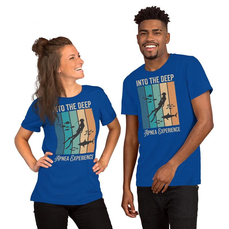 Naudic Into the deep Apnea / Freediving Experience Unisex-T-Shirt