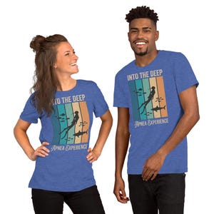 Naudic Into the deep Apnea / Freediving Experience Unisex-T-Shirt