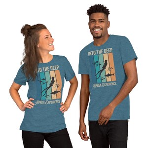 Naudic Into the deep Apnea / Freediving Experience Unisex-T-Shirt