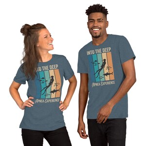 Naudic Into the deep Apnea / Freediving Experience Unisex-T-Shirt