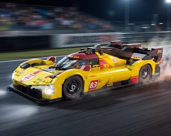 DIY Racing Car Building Kit Technic Compatible Hypercar