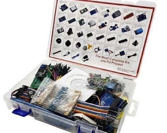 ESP32 Starter Kit with Sensors, OLED, Relay & Breadboard | DIY STEM Electronics Learning Set (Ages 14+)