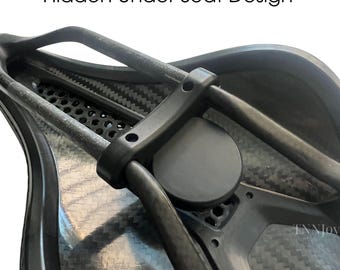 DIY Hidden AirTag Bike Mount – Waterproof Anti-Theft GPS Tracker Under Seat Holder