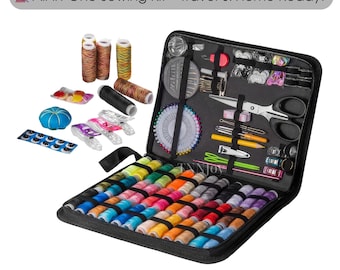 Travel Sewing Kit – Compact Portable Repair Set with Needles & Threads
