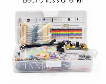 DIY STEM Electronics Learning Kit with Breadboard & LEDs