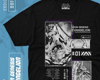 design for neon genesis evangelion t-shirt