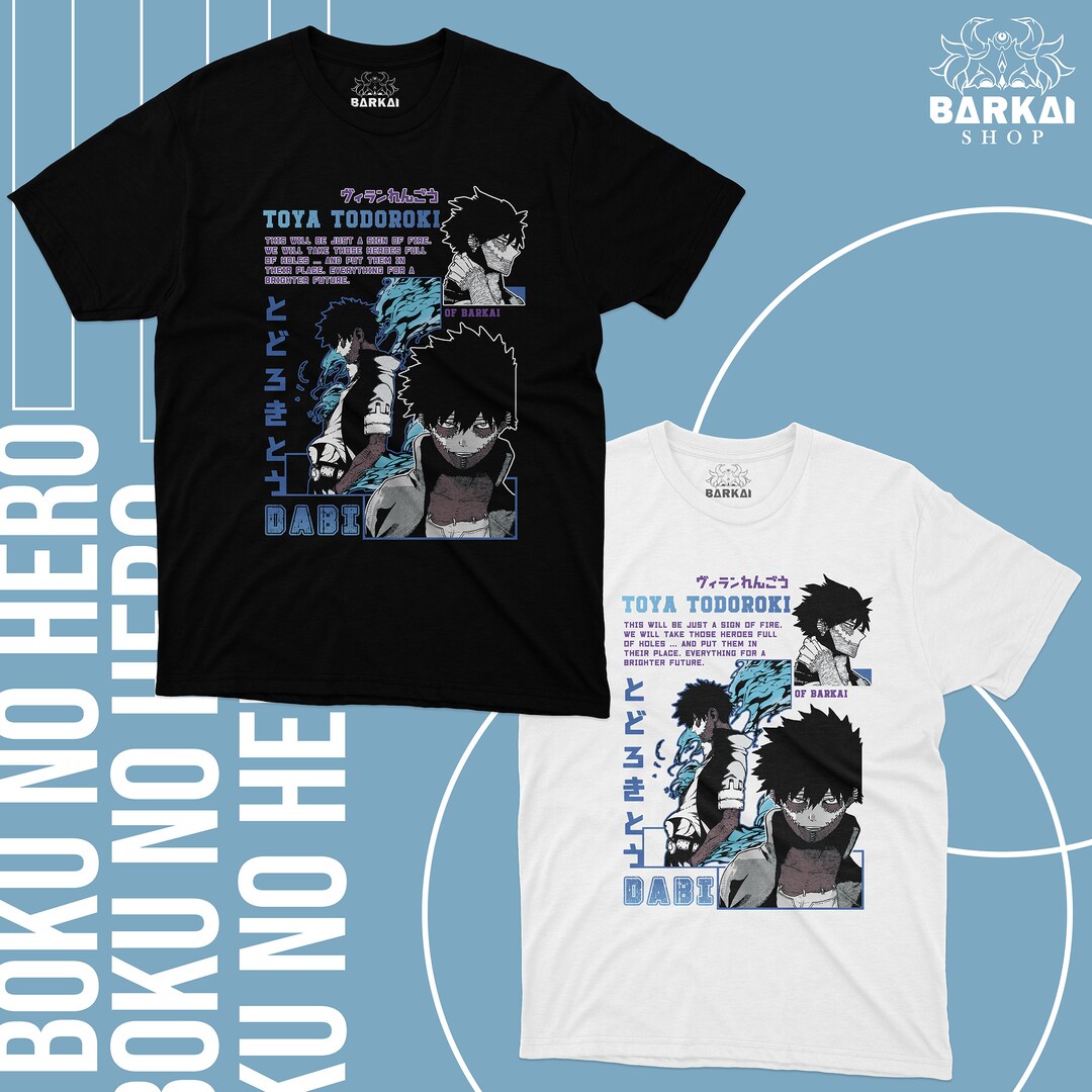 My Hero Academia X Graniph Fashion Collection - Villain Vs Hero Color Block T-Shirt