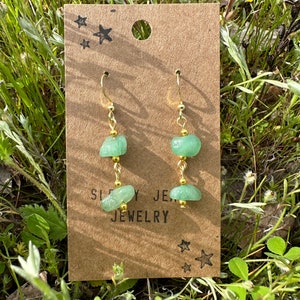 Green Aventurine Earrings