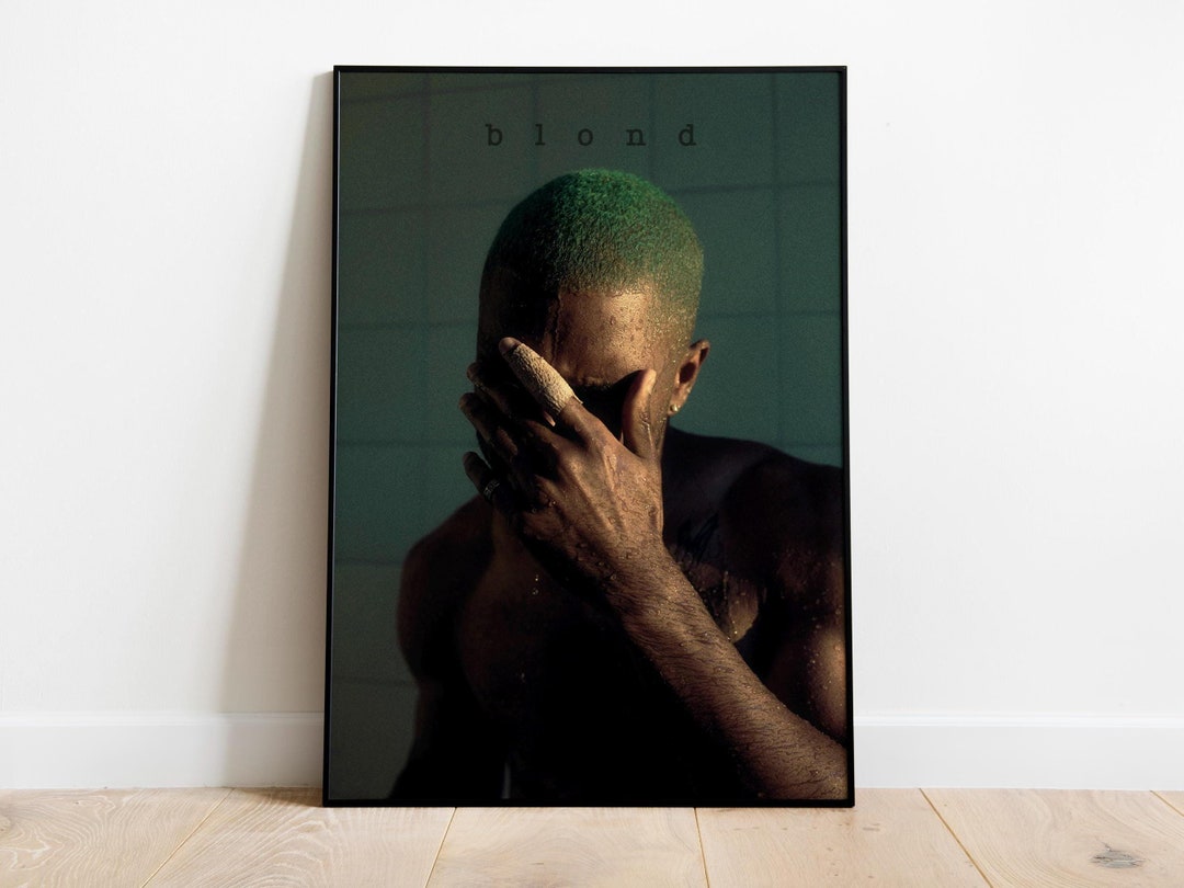 Frank Ocean Album Cover Blond, Alternative Music Lover Gift, Classic