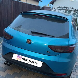 Back Cupra Badge / Emblem tailgate door handle replacement for Seat Leon 5F facelift or Leon 5F non facelift MK3 image 2