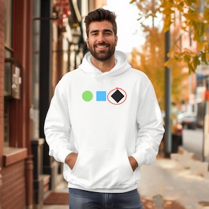 Ski Hill Difficulty Hoodie: Skill Level Design