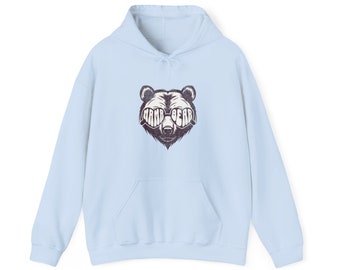 Mother's Day Hoodie: Retro Style Mama Bear Cozy Unisex Hoodie with Kangaroo Pocket Warm Cotton Blend Sweatshirt Perfect Gift for Mom