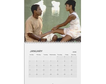 Calendario de cine de amor negro y nostalgia de los 90 (2026)