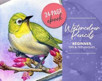 Watercolour Pencil Beginner Tips & Techniques Ebook