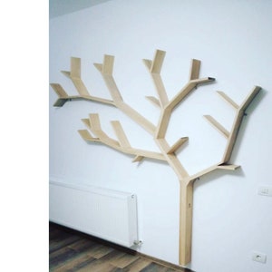 Tree bookshelf 190x260x12 cm, Left