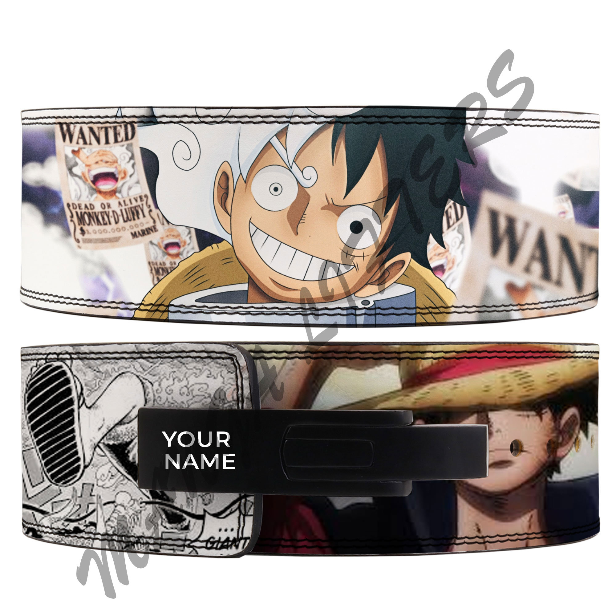 luffy one piece Anime Powerlifting Lever Belt | one piece Anime gym Belt | lever lifting belt |Powerlifting anime gym belt| luffy Lever Belt