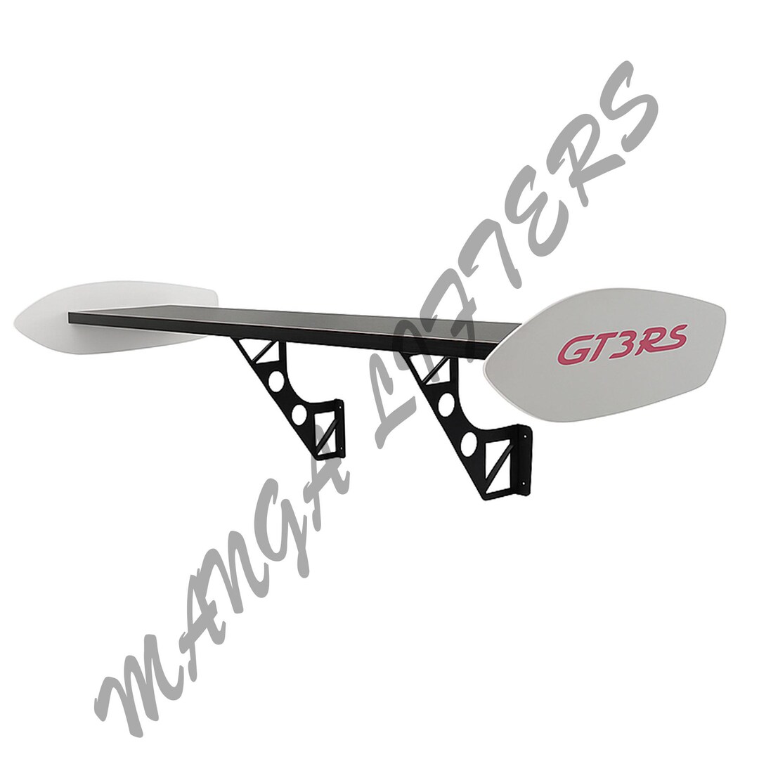 Spoiler Wall Rack GT3 RS Spoiler Shelf – Wall Mounted Race Car Decor - Etsy