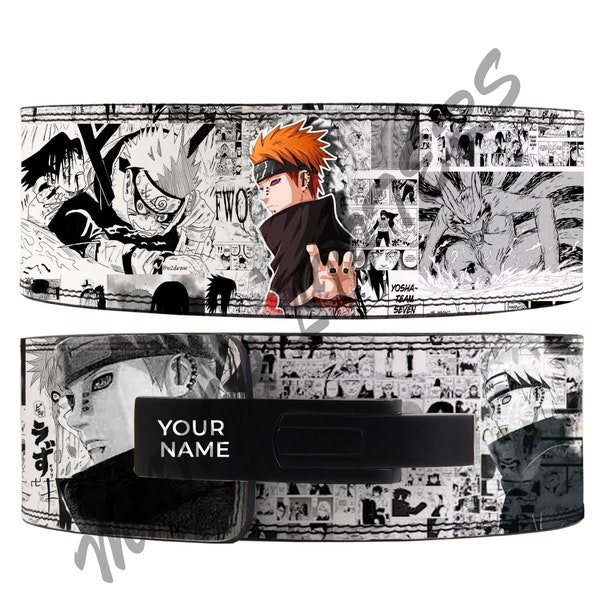 Weightlifting Naruto Belt Etsy