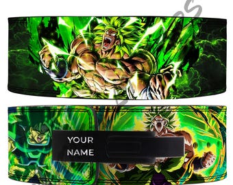 Dragon Ball Z Broly Anime Lever Belt | Powerlifting belt | Broly Lever Lifting belt Anime Broly Gym Belt Weightlifting belt|Broly Lever Belt