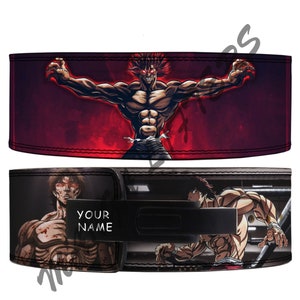 刃牙　パワーベルト　トレーニングベルト 刃牙-パワーベルト