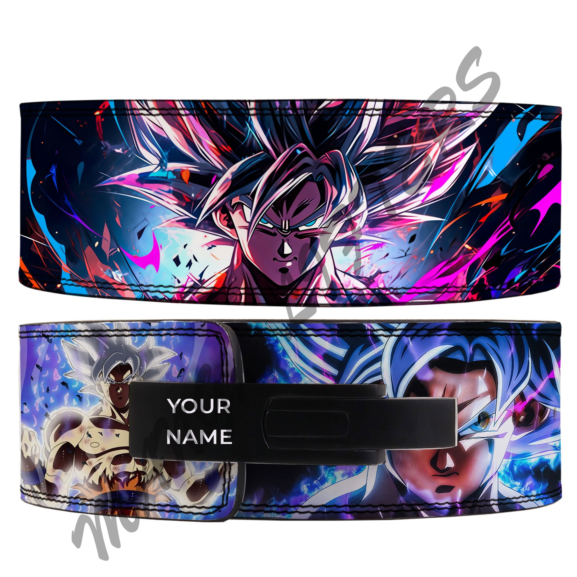 Goku Anime Belt|goku Ultra Instinct Belt|powerlifting Custom Lever Belt |bodybuilding Power|belt ...