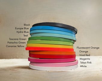 Hand-Painted Bamboo Embroidery Hoops: Modern Display Frames (3"-9")