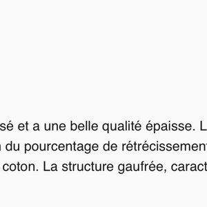 nid d'abeille, tissu au metre, coton gaufré, coupon de tissu, tissu à couture, tissu coton bébé, tissu nid d'abeille, éponge nid d'abeille image 3