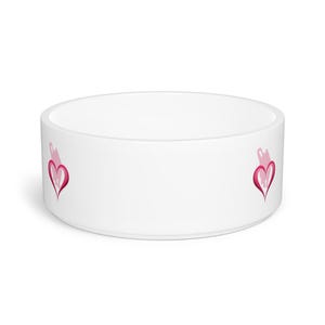 Personalized Cat Pet Bowl – Customizable Ceramic Dish with Pet Name – Gift for Cat Lovers & Home Decor