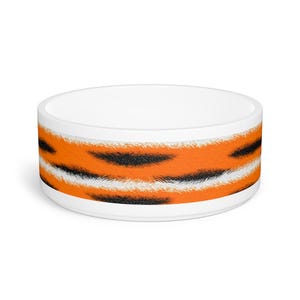 Personalized Cat Pet Bowl – Customizable Ceramic Dish with Pet Name – Gift for Cat Lovers & Home Decor
