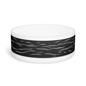Personalized Cat Pet Bowl – Customizable Ceramic Dish with Pet Name – Gift for Cat Lovers & Home Decor