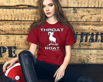 Throat Goat T-Shirt Graphic Tee, Shirt, Meme, Fun, Funny, Clothing, Laugh, Viral, graphic design, shirt graphic, shirts for men, unisex