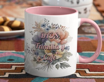 Spaanse mok, christelijke koffiekopje, Spaans christelijk geschenk, christelijke mok, christelijke vriendmok voor vrouwen, cadeaus voor moeder