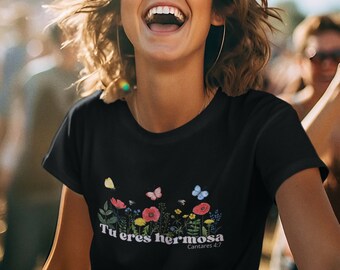 T-shirts chrétiens pour femmes, T-shirts religieux espagnols, cadeaux espagnols, cadeaux chrétiens