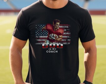 Chemises chrétiennes pour hommes, t-shirts chrétiens pour hommes, chemises religieuses pour hommes, maillot de football pour hommes.