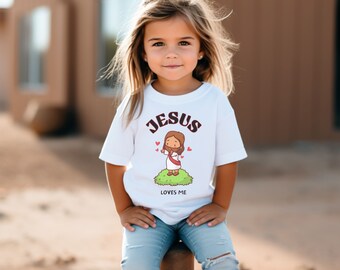 Chemises chrétiennes pour enfants, chemise chrétienne pour enfants, chemise de foi, chemise enfant de Dieu, chemise en vers bibliques pour enfants.