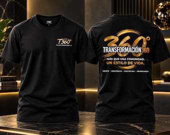 T-shirt Transformación 360 | Plus qu'une communauté, un style de vie
