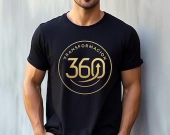 T-shirt inspirant Transformación360™ | T-shirt Croissance personnelle et réussite