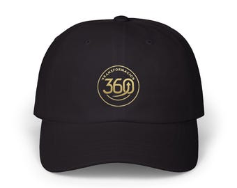 Casquette brodée Transformación360™ | Casquette inspirante pour papa, casquette de baseball motivante, cadeau pour le développement personnel et la réussite