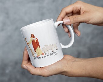 Tasse espagnole, tasse à café chrétienne, cadeau chrétien espagnol, tasse chrétienne, tasse d’ami chrétien pour les femmes, cadeaux pour maman