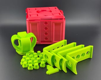 Caja Molesta De Broma – Impresa En 3D Con Tornillos Falsos, Para Regalo Sorpresa Y Almacenaje Caja Molesta De Broma – Impresa En 3D Con Tornillos Falsos, Para Regalo Sorpresa Y Almacenaje
