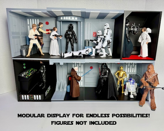 スターウォーズ ブラックシリーズ用デススターステーションスタッカー