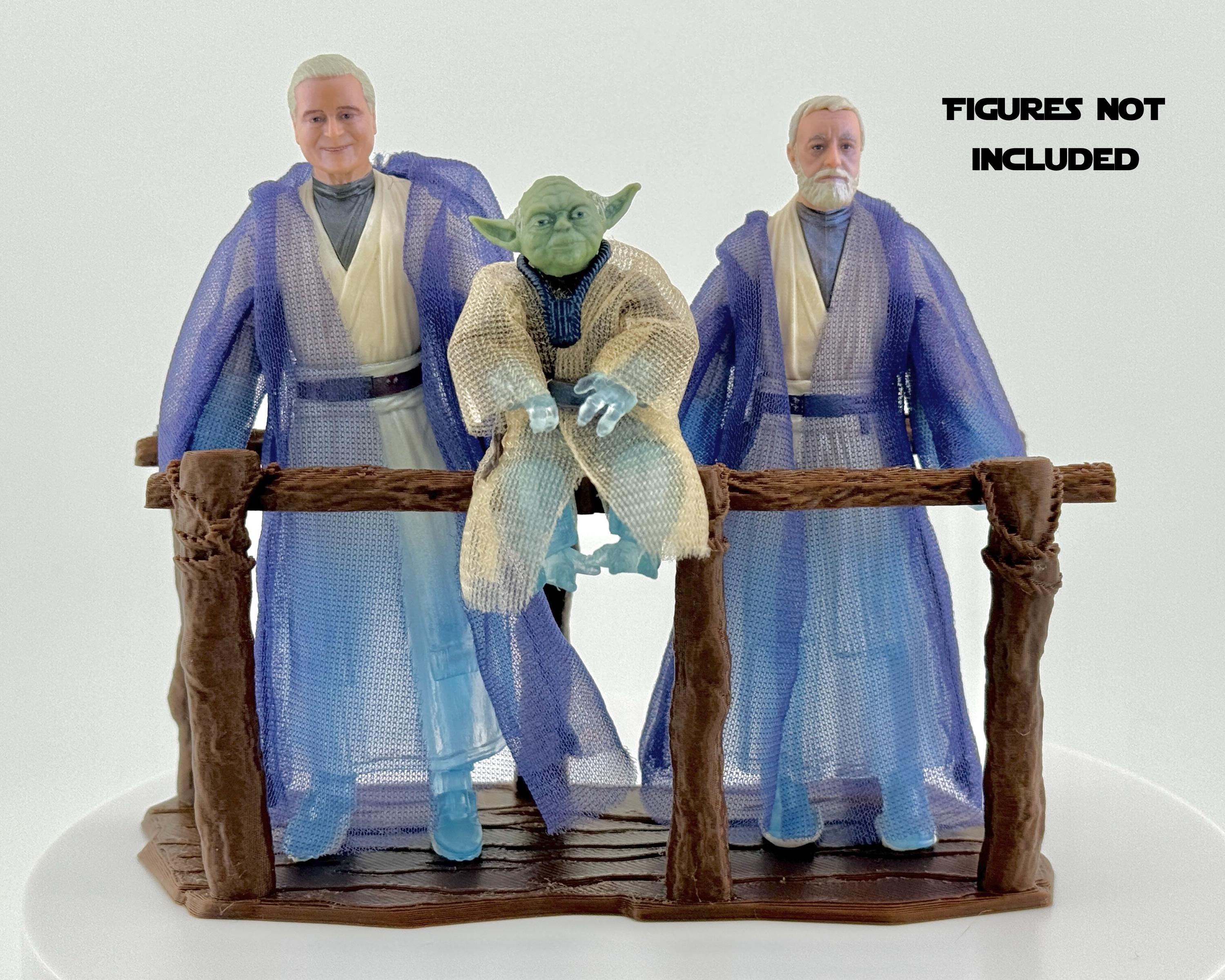 Force Spirit Bridge Display | Force Ghost Bridge Diorama | Star